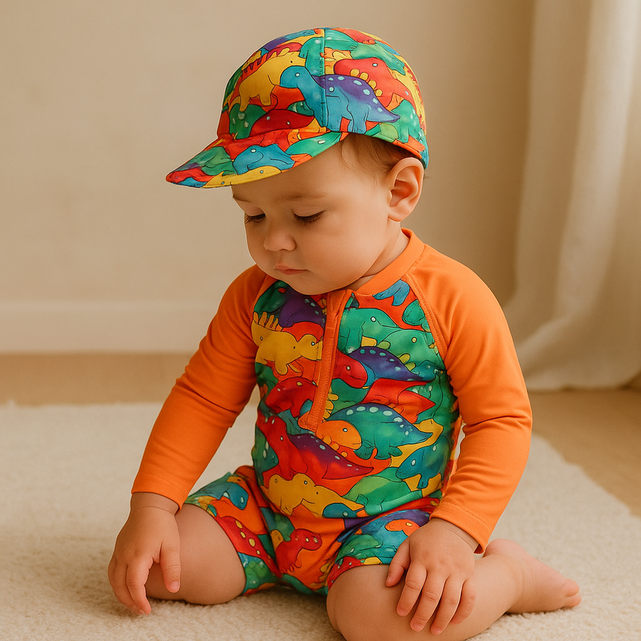 Gentle Nest AI hero image - Floral Zip-Up Swimwear Set