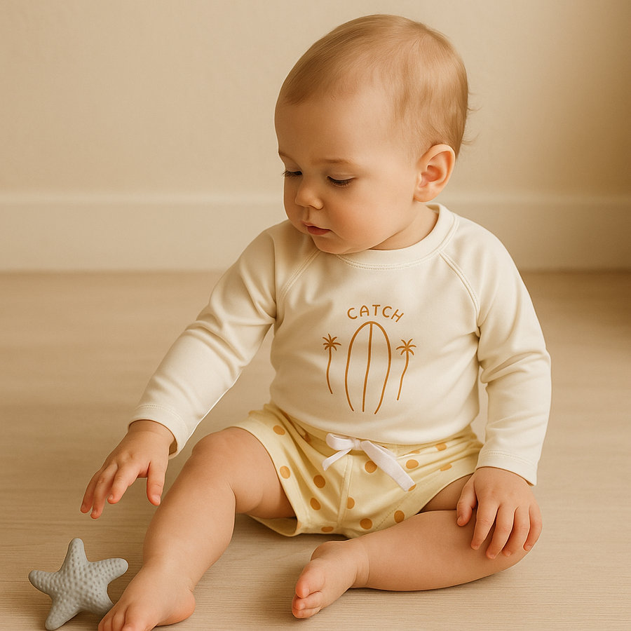 Gentle Nest AI hero image - Sunny Long Sleeve Swim Set