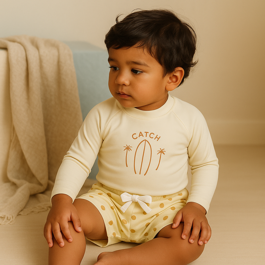Gentle Nest AI hero image - Sunny Long Sleeve Swim Set