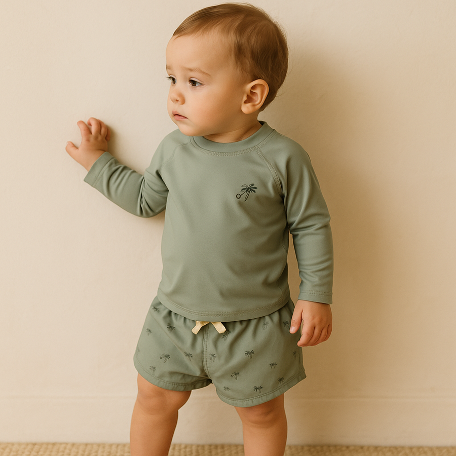 Gentle Nest AI hero image - Sage Long Sleeve Swimwear Set