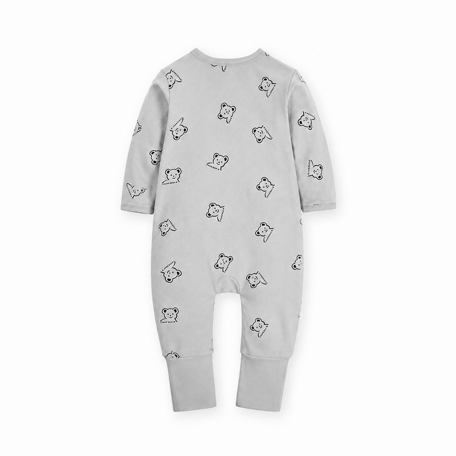 Gray Pups Romper — Gray Pups — Back view — image 2
