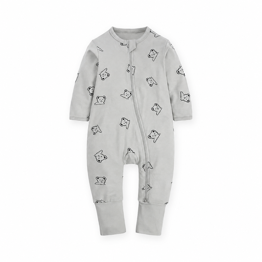 Gray Pups Romper — Gray Pups — Front view — image 1