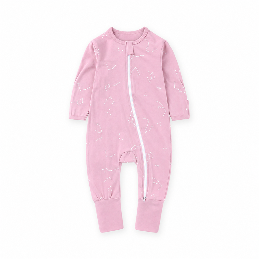 Blush Solid Romper — Blush Solid — Front view — image 1