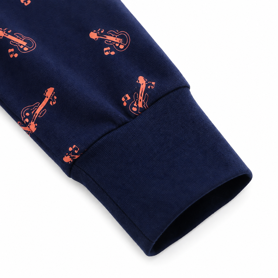 Midnight Guitars Romper — Midnight Guitars — Cuff and foot detail — image 4