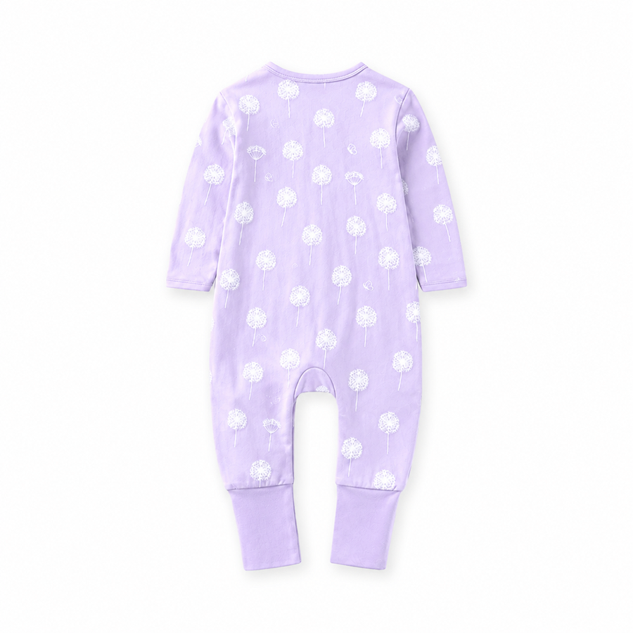 Lavender Wishes Romper — Lavender Wishes — Back view — image 2