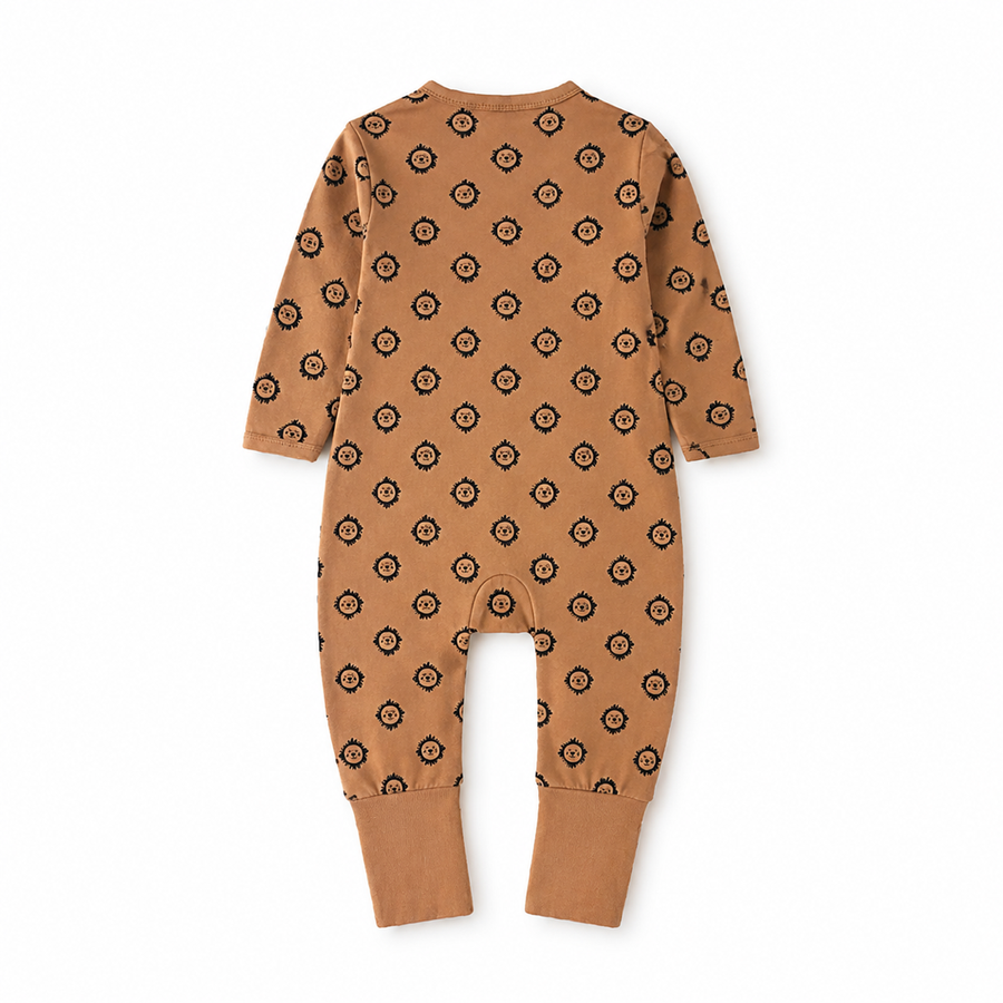 Lion Faces Romper — Lion Faces — Back view — image 2