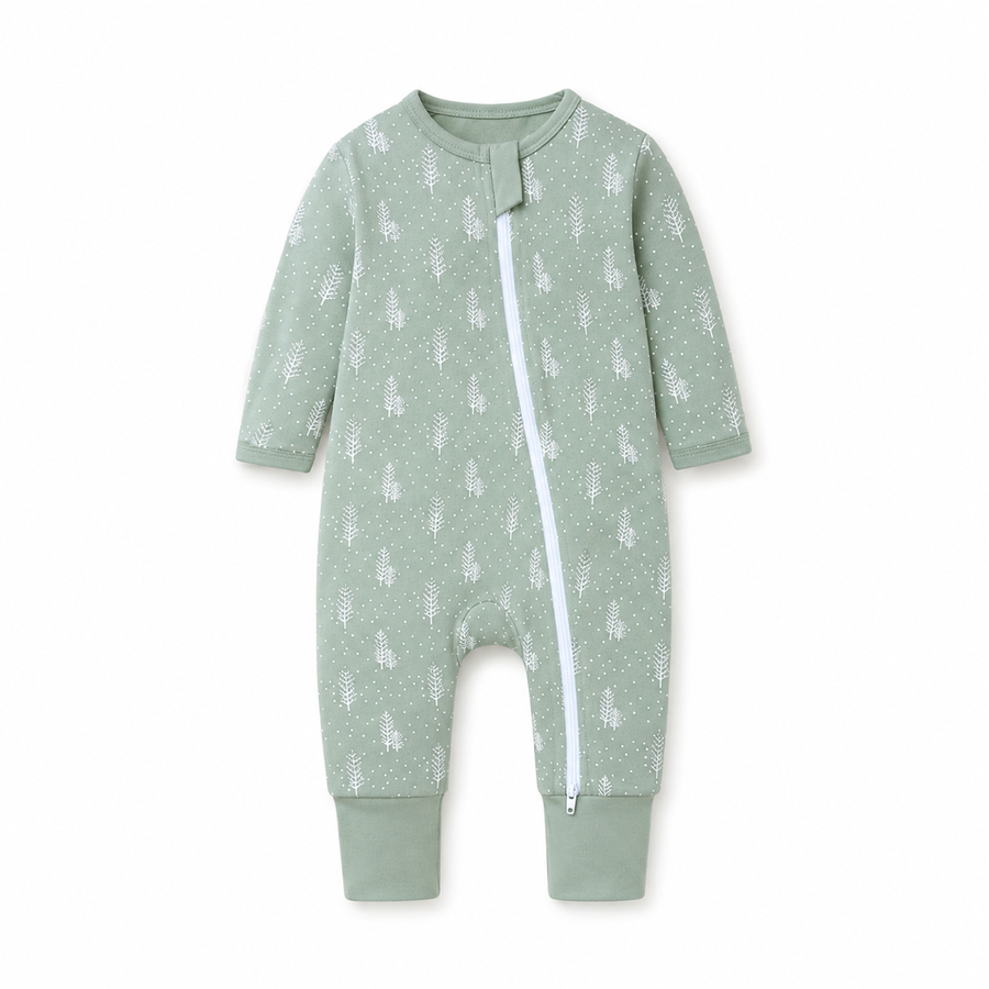 Sage Sprigs Romper — Sage Sprigs — Front view — image 1