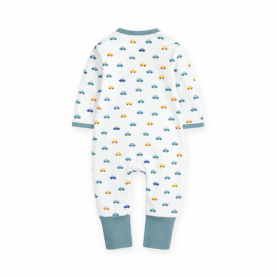 Mini Cars Romper — Mini Cars — Back view — image 2