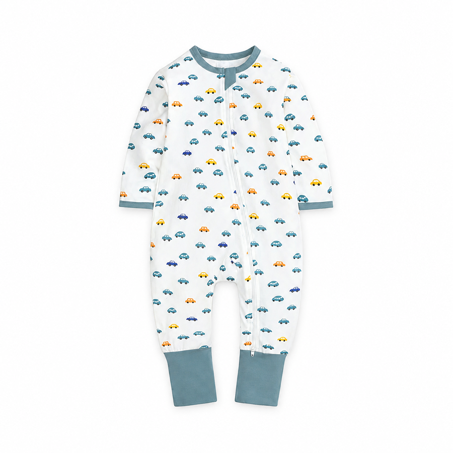 Mini Cars Romper — Mini Cars — Front view — image 1