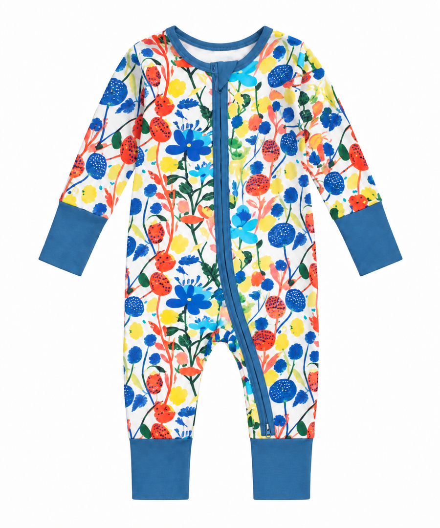 Colorful Meadow Romper — Colorful Meadow — Front view — image 1