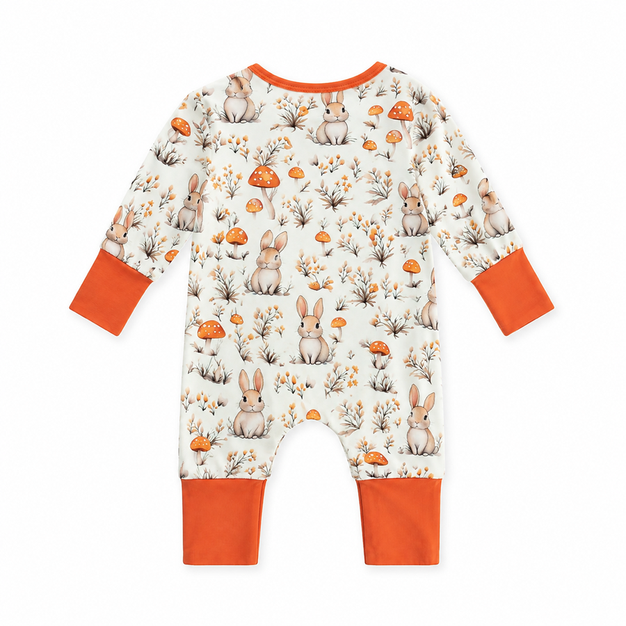 Autumn Bunny Romper — Autumn Bunny — Back view — image 2