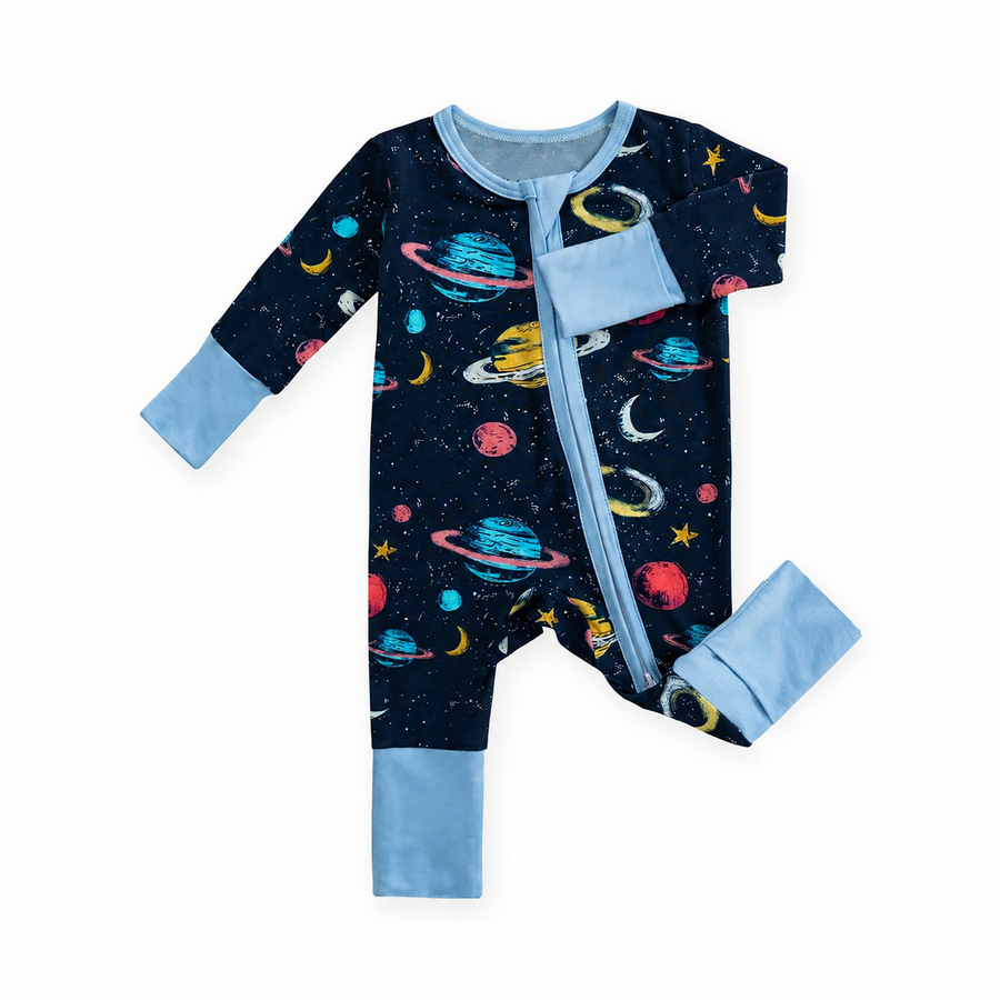 Midnight Galaxy Romper — Midnight Galaxy — Front view — image 1