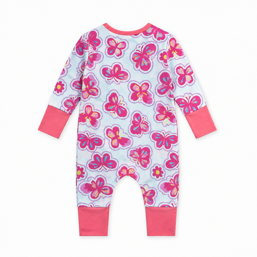 Butterfly Garden Romper — Butterfly Garden — Back view — image 2