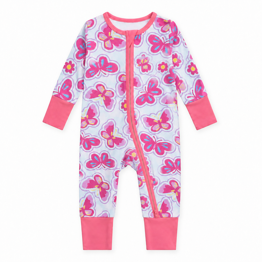 Butterfly Garden Romper — Butterfly Garden — Front view — image 1