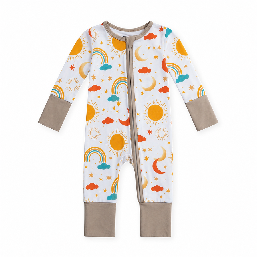 Celestial Rainbow Romper — Celestial Rainbow — Front view — image 1