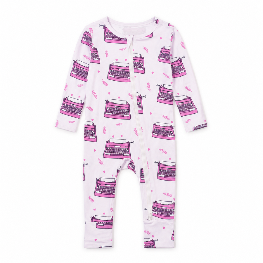 Pink Storybooks Romper — Pink Storybooks — Front view — image 1