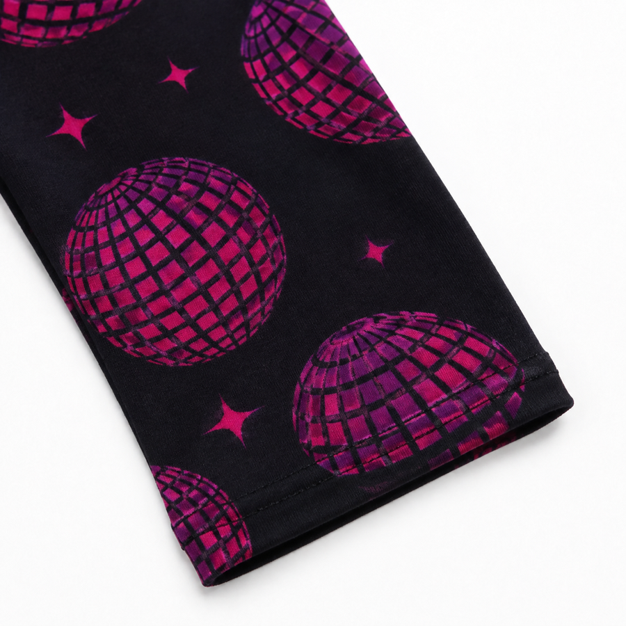 Plum Orbits Romper — Plum Orbits — Fabric detail — image 4