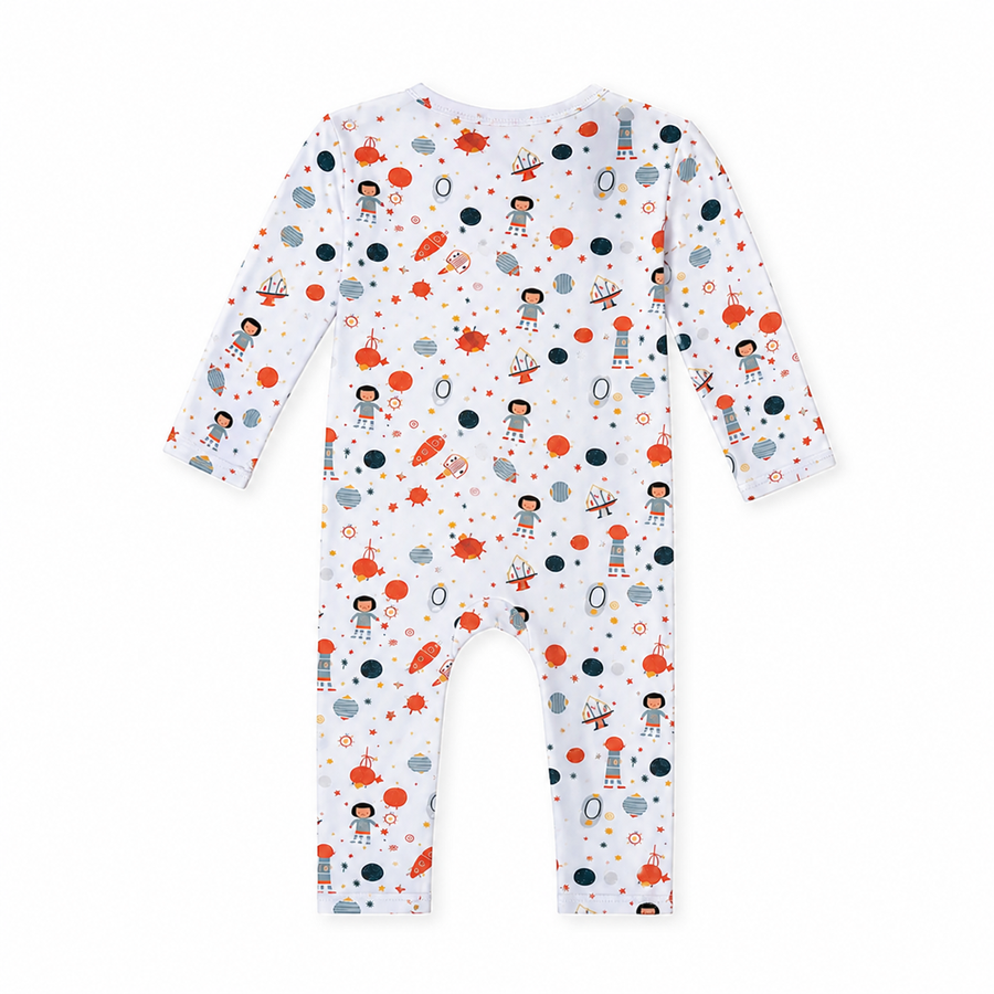 Cosmic Adventure Romper — Cosmic Adventure — Back view — image 2