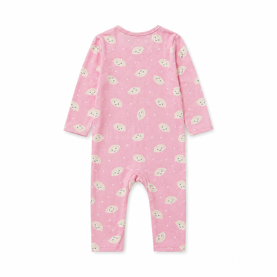 Pink Dumplings Romper — Pink Dumplings — Back view — image 2
