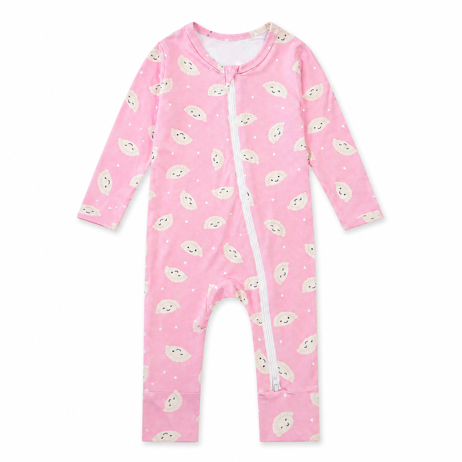 Pink Dumplings Romper — Pink Dumplings — Front view — image 1