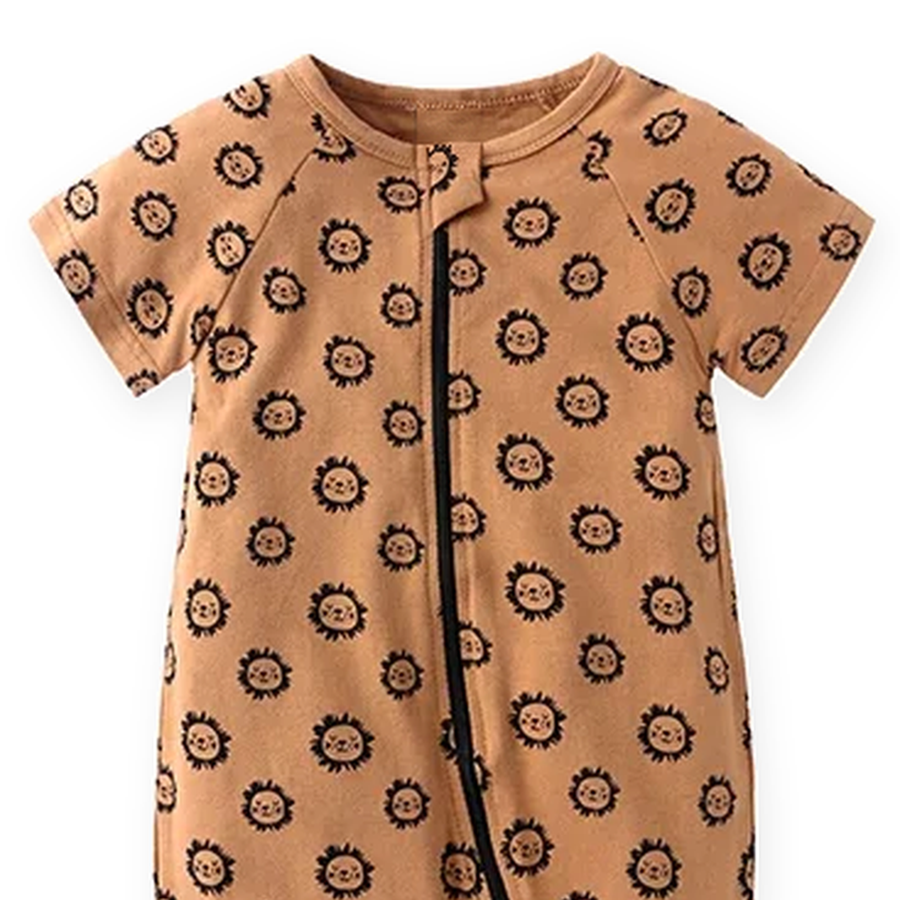 Sunny Lions Shortie Romper — Sunny Lions — Neckline and seam detail — image 4