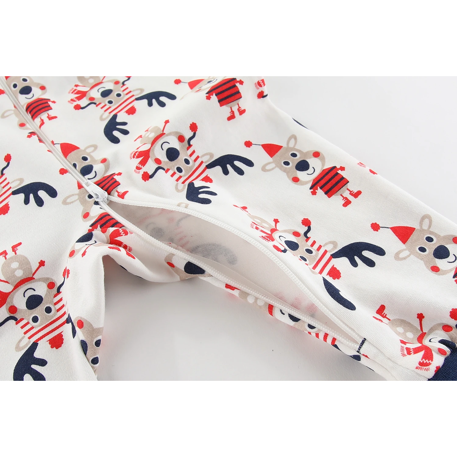 Holiday Friends 2-Pack Rompers — Holiday Friends — Gusset and seam detail — image 9