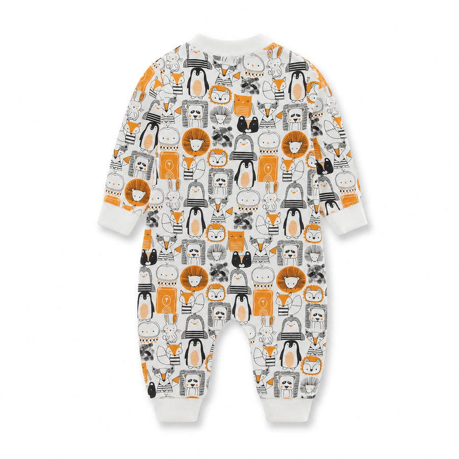 Woodland Friends Romper — Woodland Friends — Back view — image 2