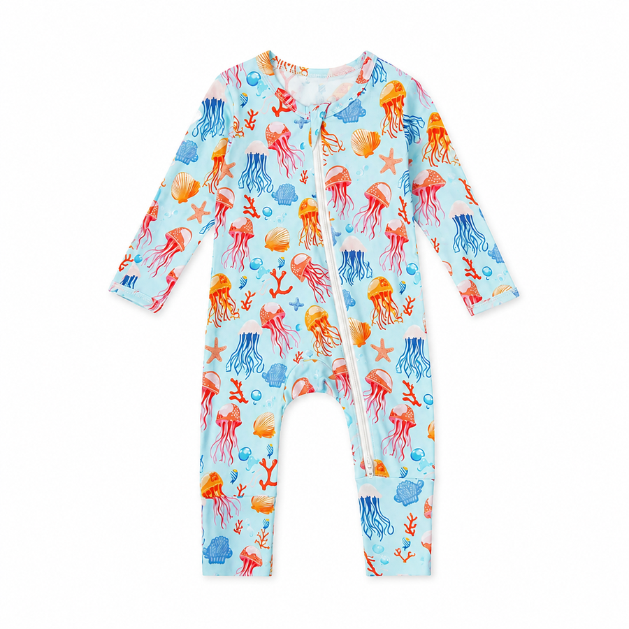 Jellyfish Reef Romper — Jellyfish Reef — Front view — image 1