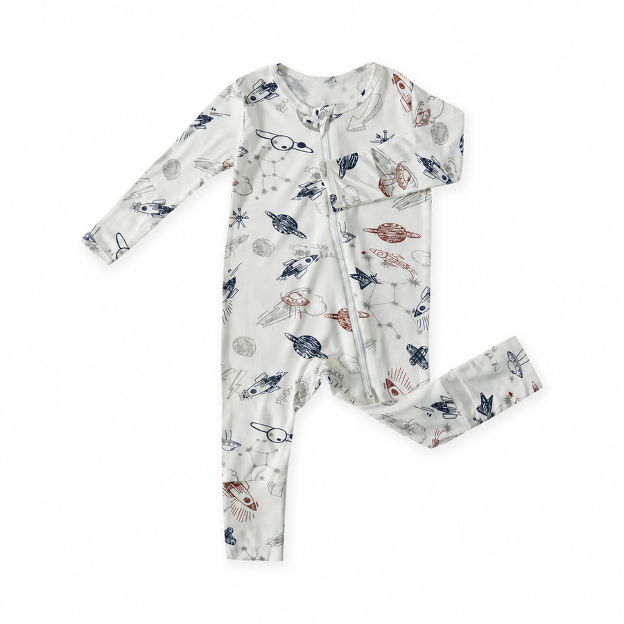 Space Sketch Romper — Space Sketch — Front view — image 1