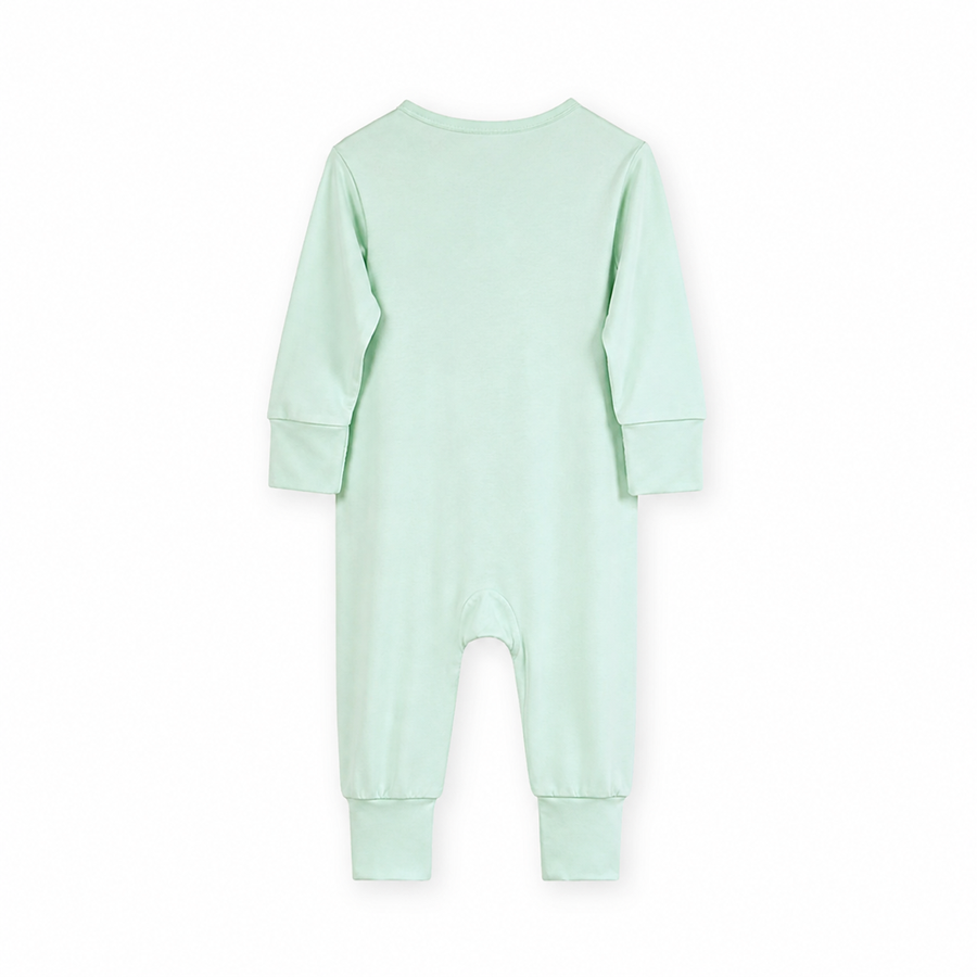 Coastal Blues Romper — Seafoam — Back view — image 2