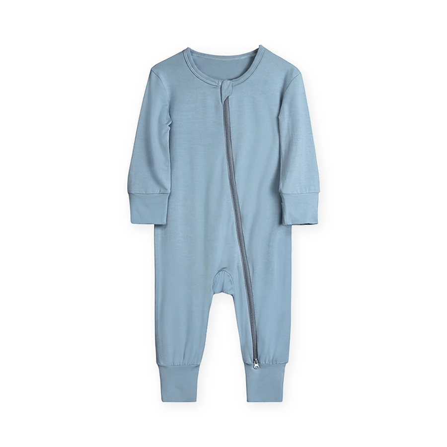 Coastal Blues Romper — Sky Blue — Front view — image 1