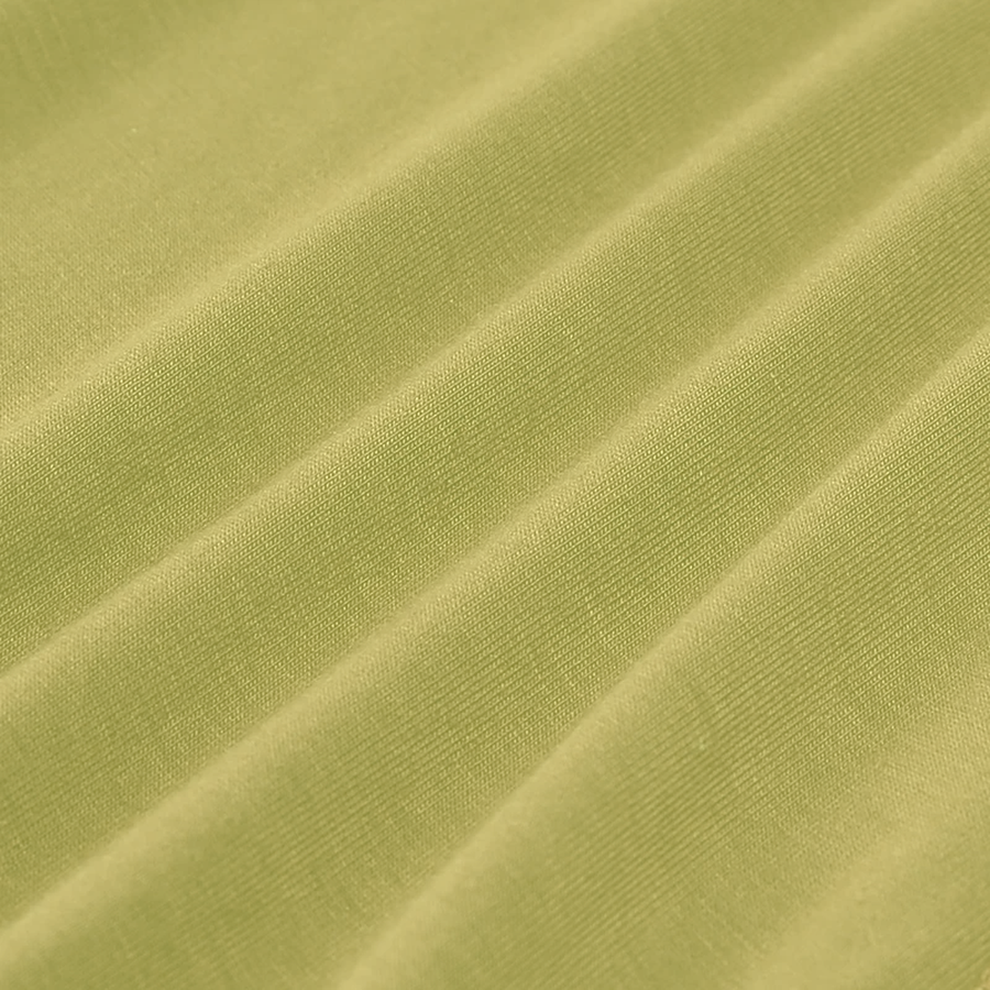 Earth Tones Romper — Olive — Fabric detail — image 5