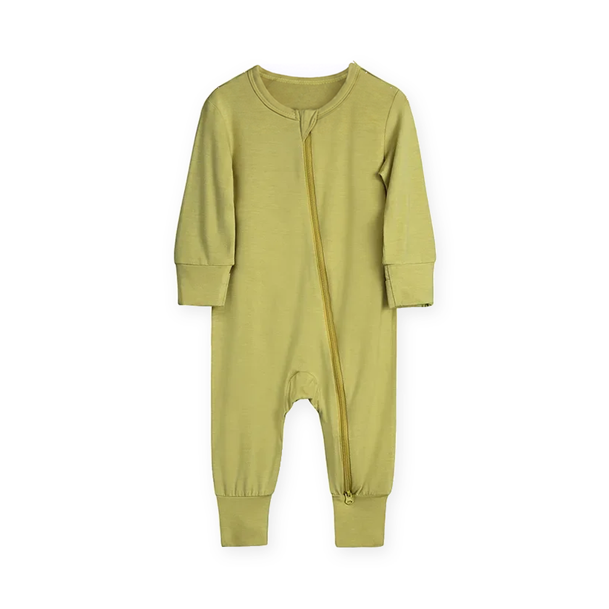Earth Tones Romper — Olive — Front view — image 1