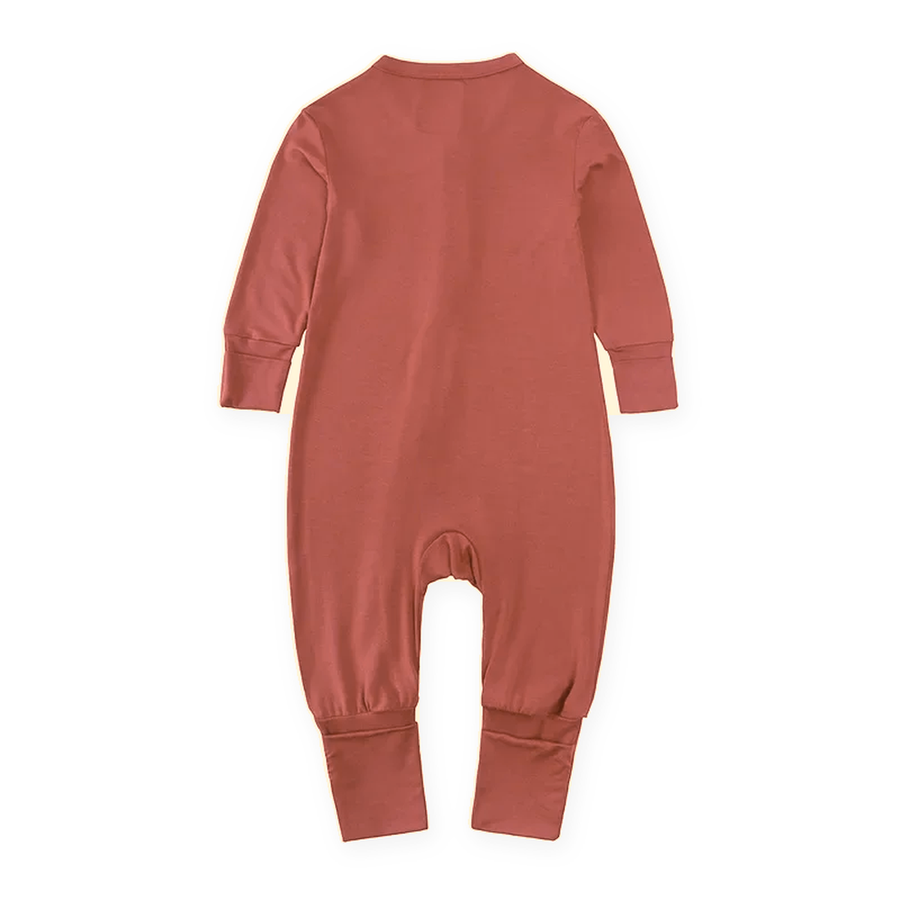 Earth Tones Romper — Terracotta — Back view — image 2
