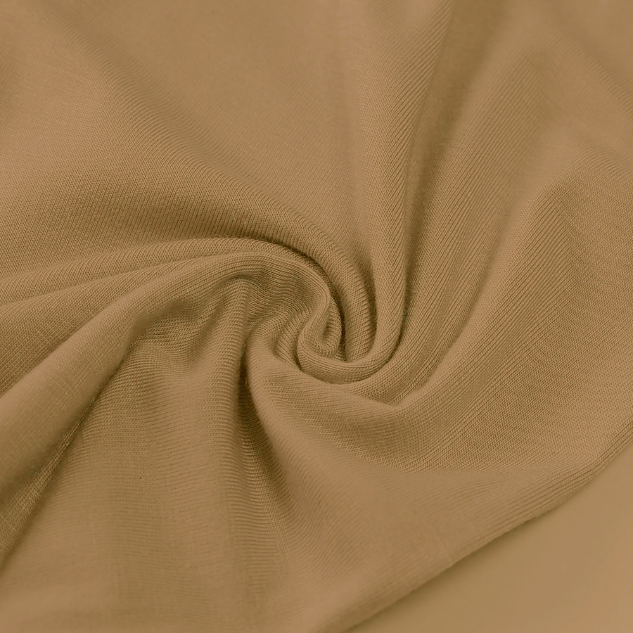 Airy Neutrals Romper — Camel — Fabric detail — image 6