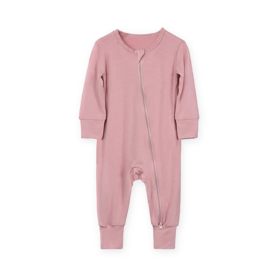 Rose Garden Romper — Dusty Rose — Front view — image 1