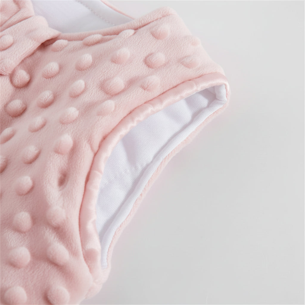 Plush Velvet Sleep Sack - Pink