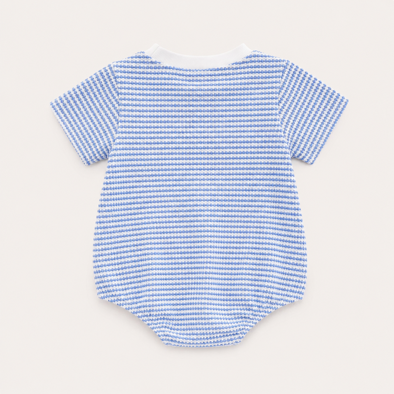 Americana Striped Short-Sleeve Romper