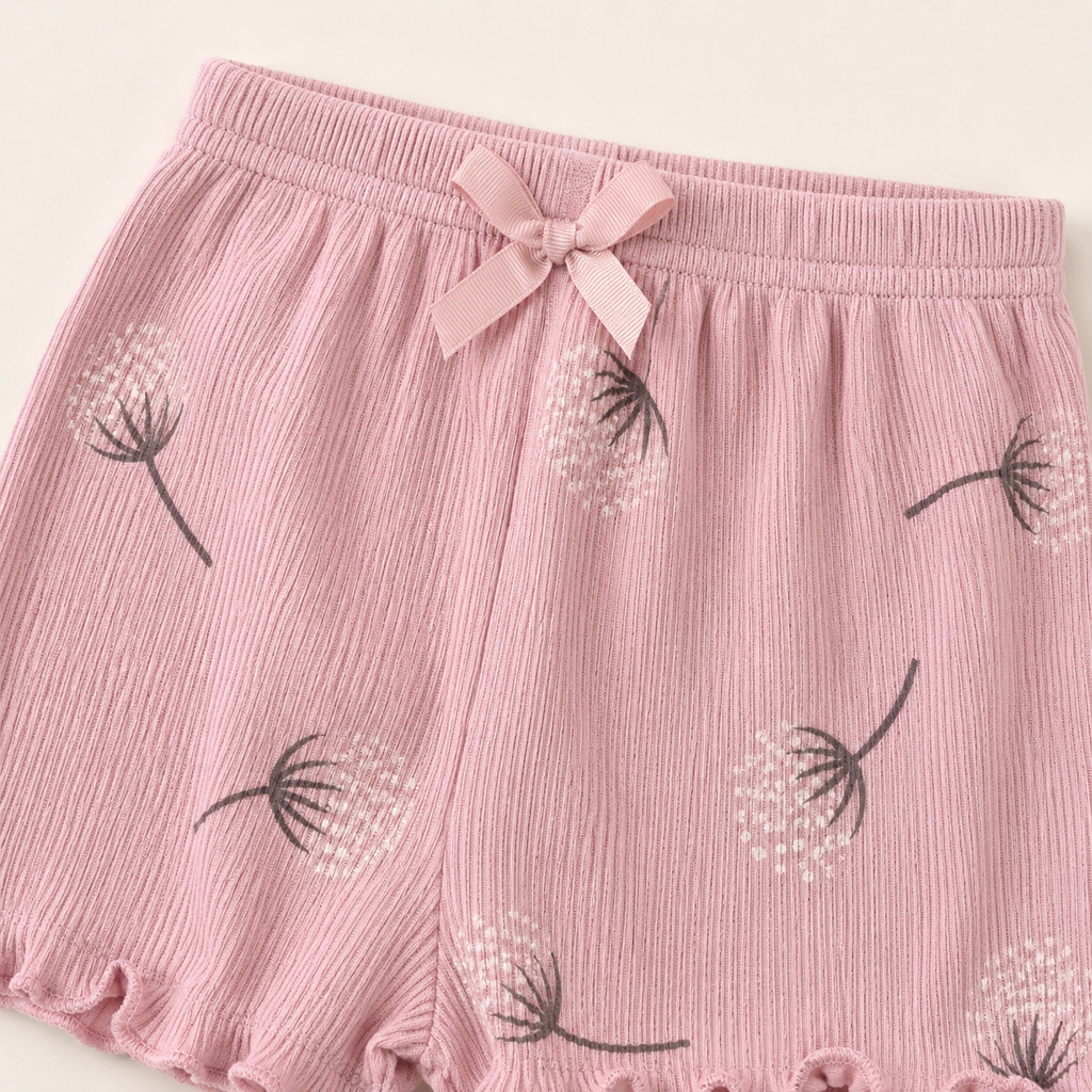 Sunny Days Bodysuit & Shorts Set - Pink