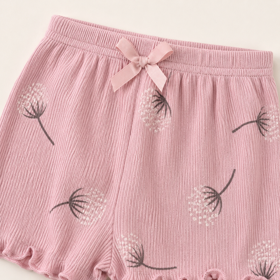 Sunny Days Bodysuit & Shorts Set - Pink, product view 6
