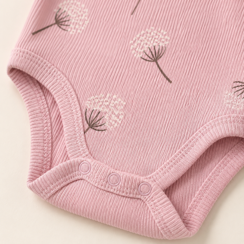 Sunny Days Bodysuit & Shorts Set - Pink