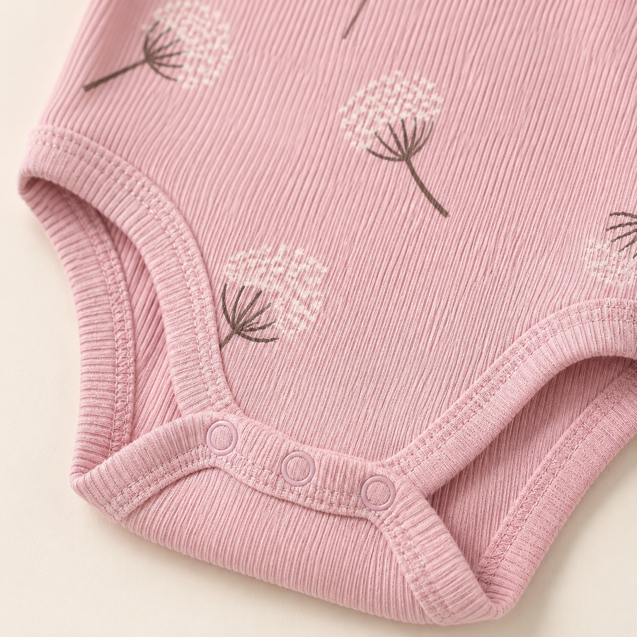 Sunny Days Bodysuit & Shorts Set - Pink, product view 7