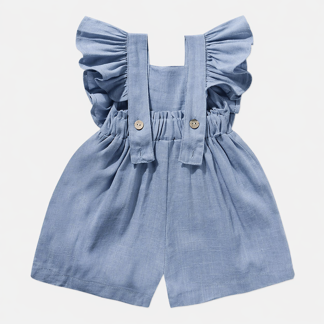 Camille Flutter Romper - Blue