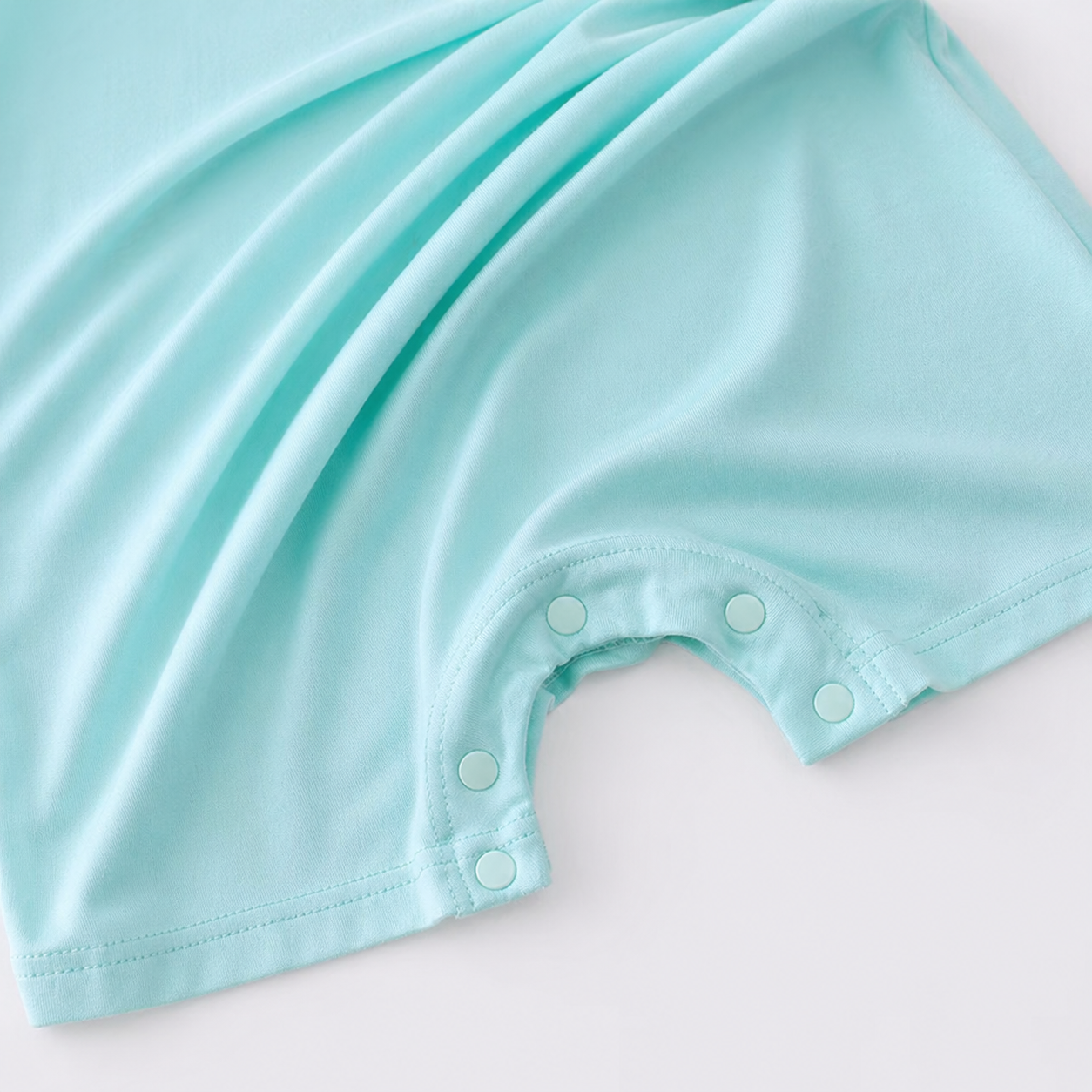 Short Sleeve Shortie Romper - Blue