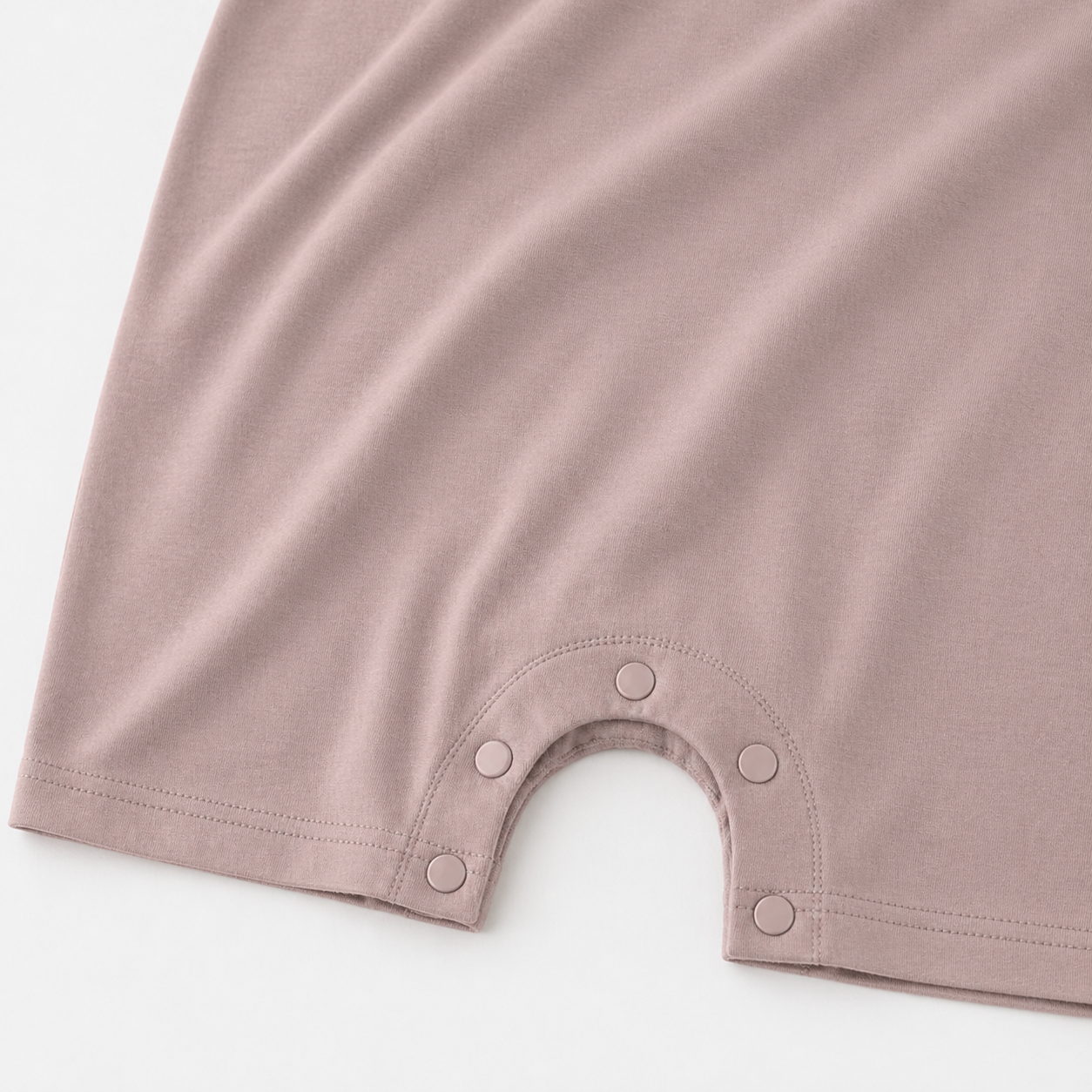 Short Sleeve Shortie Romper - Taupe