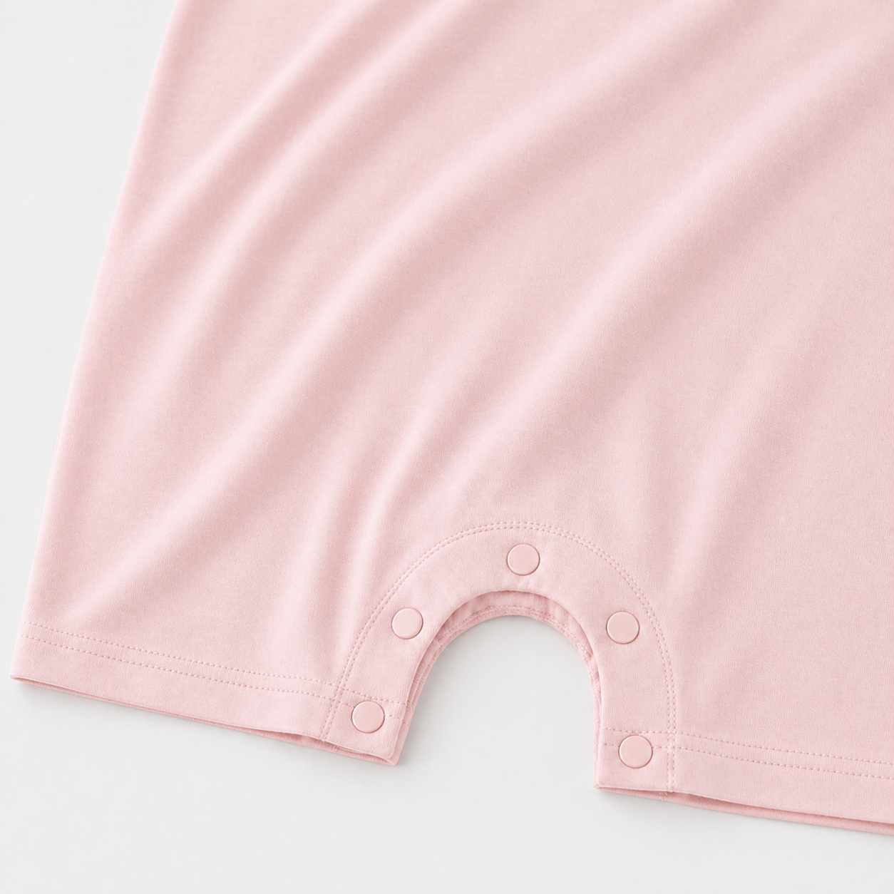 Short Sleeve Shortie Romper - Dusty pink