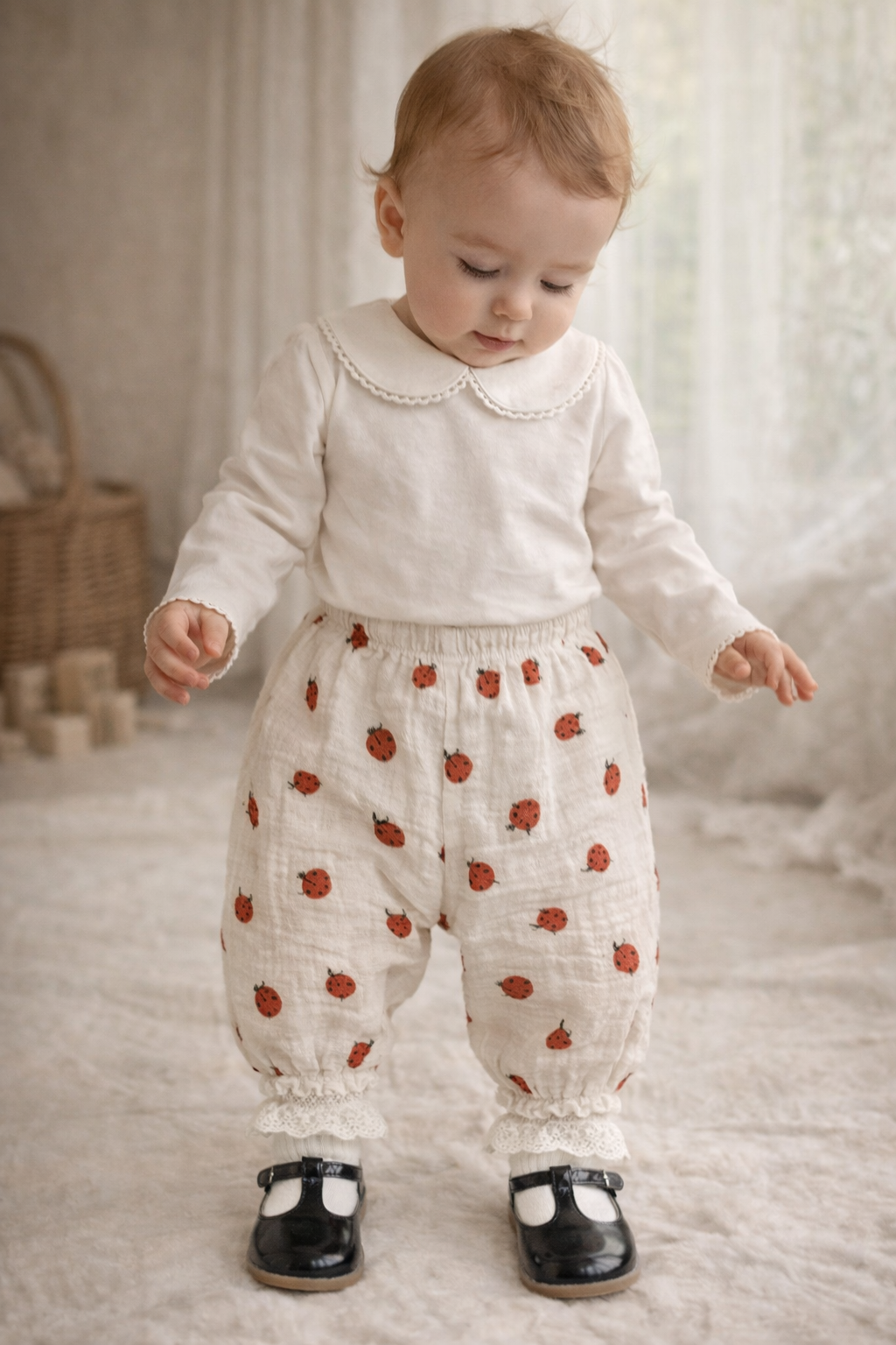Ladybug Bloomer Pants