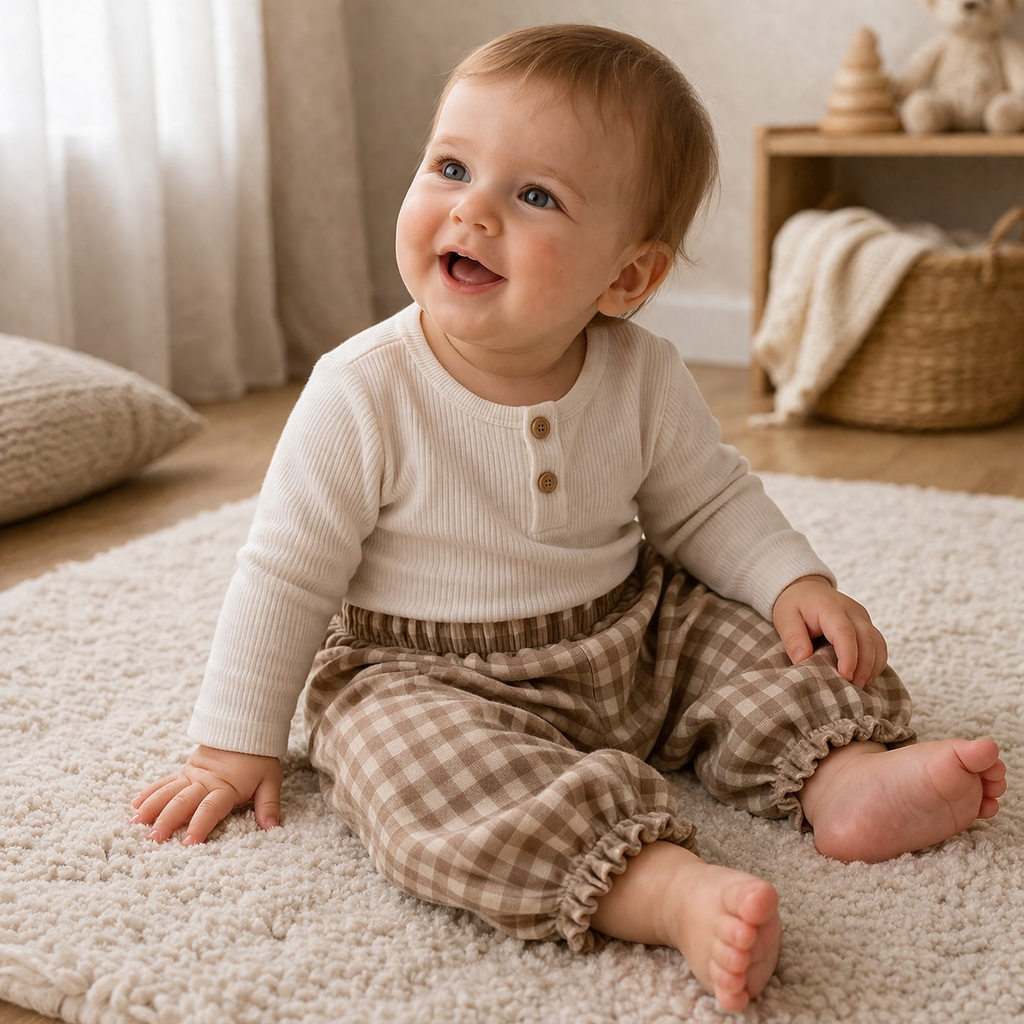 Checkered Bloomer Pants