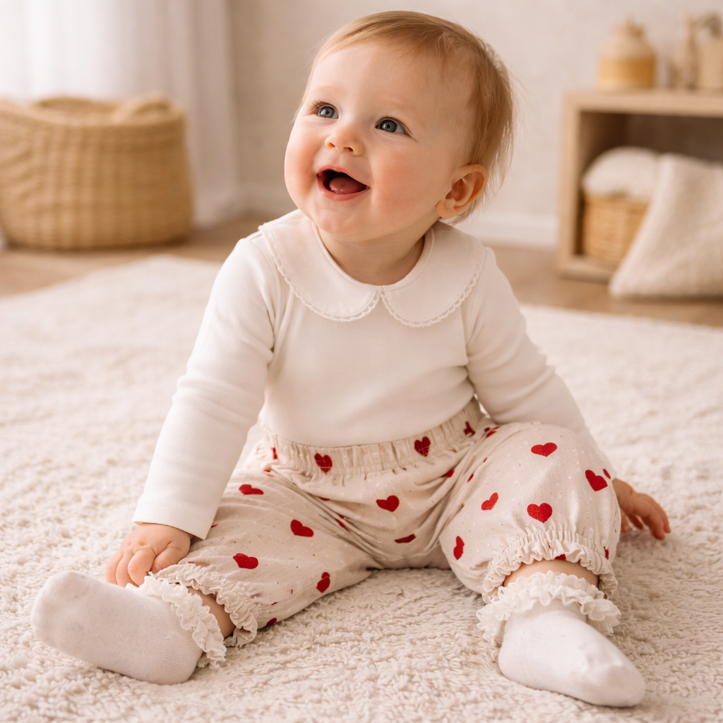 Hearts Bloomer Pants