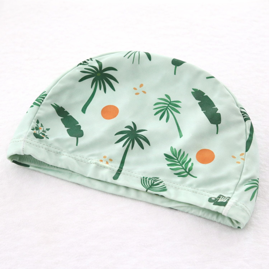 Sunlit Swim Romper - Leaves